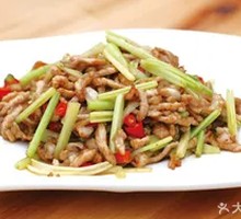 Celery and Shredded Pork