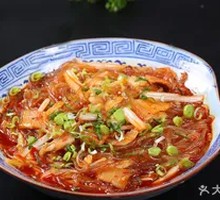 Napa cabbage with vermicelli