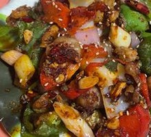 Dry-Fried Pork Intestines