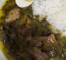 Sour Cabbage Beef Rice