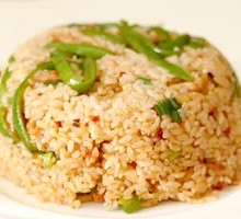 青椒肉丝炒饭