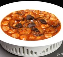 Black Truffle and Button Mushroom Braised Sea Cucumber