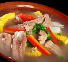 Coarse Grain Spare Ribs Soup