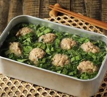 Vegetable Dumpling Soup