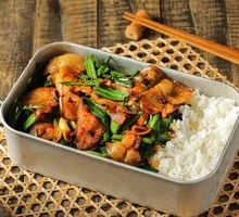 Spicy Pork Fried Rice Bowl