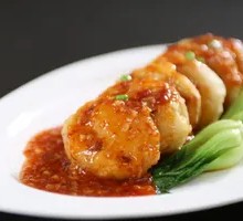 Fish-Flavored Eggplant Patties