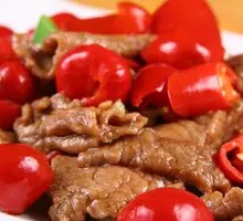 Pickled Chili Beef Strips