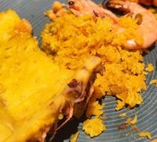 Grilled Shrimp Pineapple Fried Rice