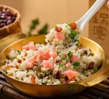 Crispy Pork Cracklings Fried Rice
