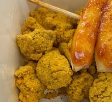 Snowflake Cheese Fried Chicken