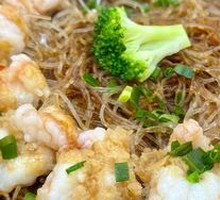 Sizzling Fresh Shrimp