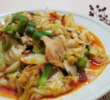 Cabbage Sichuan-style Stir-fry