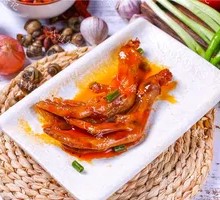 Braised Duck Feet with Crispy Skin
