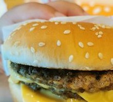Beef Cheese Burger Combo