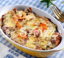 Chicken Curry Rice Bake