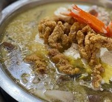 Crispy Pork with Tofu Pudding
