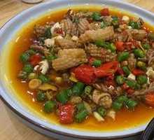 Squid and Pork Kidney Stir-fry