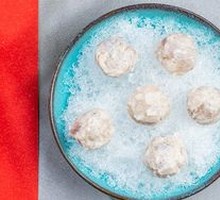 Fish Roe Shrimp Dumplings
