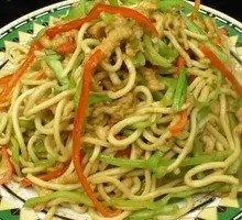Bell Pepper and Shredded Pork