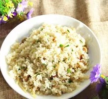 Potato and Pork Fried Rice