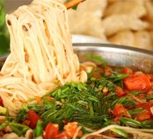 Spicy Red Soup Rice Noodles