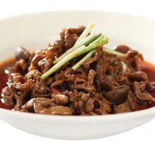 Spicy Chicken Offal Rice Bowl