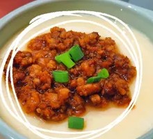 Tender Stirred Egg with Minced Pork