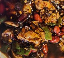 Sweet and Sour Spicy Rabbit Cubes