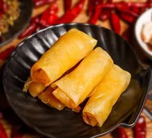 Pan-Fried Spring Rolls