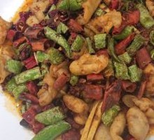 Spicy Pork Intestines Stir-fry
