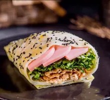 Spicy Ham Pancake