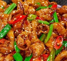 Spicy Pork Intestines Stir-fry