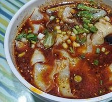 红汤抄手