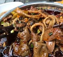 Tripe from the stomach of cattle