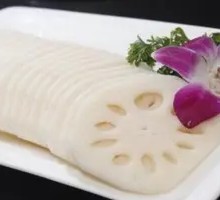 Fresh Lotus Root Slices