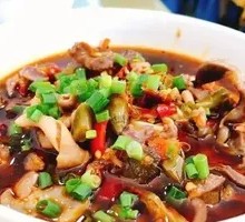 Pickled Chili Chicken Offal Knife-Sliced Noodles