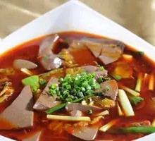 Sour Cabbage Duck Blood