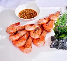 Steamed Freshwater Shrimp