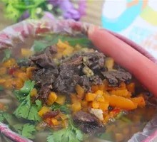 Spicy Beef Rolls