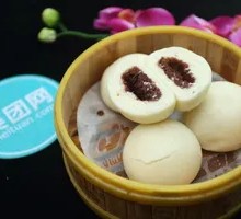 Homemade Red Bean Bun