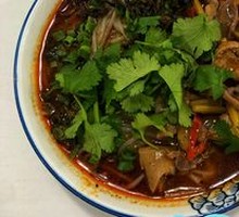 Spicy Pepper Chicken Offal Rice Noodles