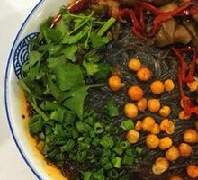 Stewed Intestine with Sweet Potato Noodles