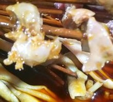 Tripe from the stomach of cattle