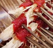 Beef with Enoki Mushrooms