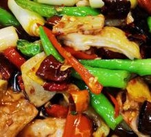 Stir-Fried Pork Intestines