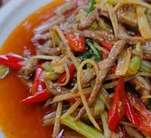 Young Ginger Stir-Fried Pork Strips