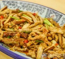 Fried Tofu and Pork Rice Bowl