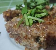 Steamed Beef with Rice Flour