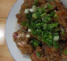 Steamed Pork Ribs with Rice Flour
