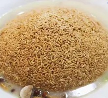 Wild Mushroom and Tofu Soup with Crispy Rice Crackers